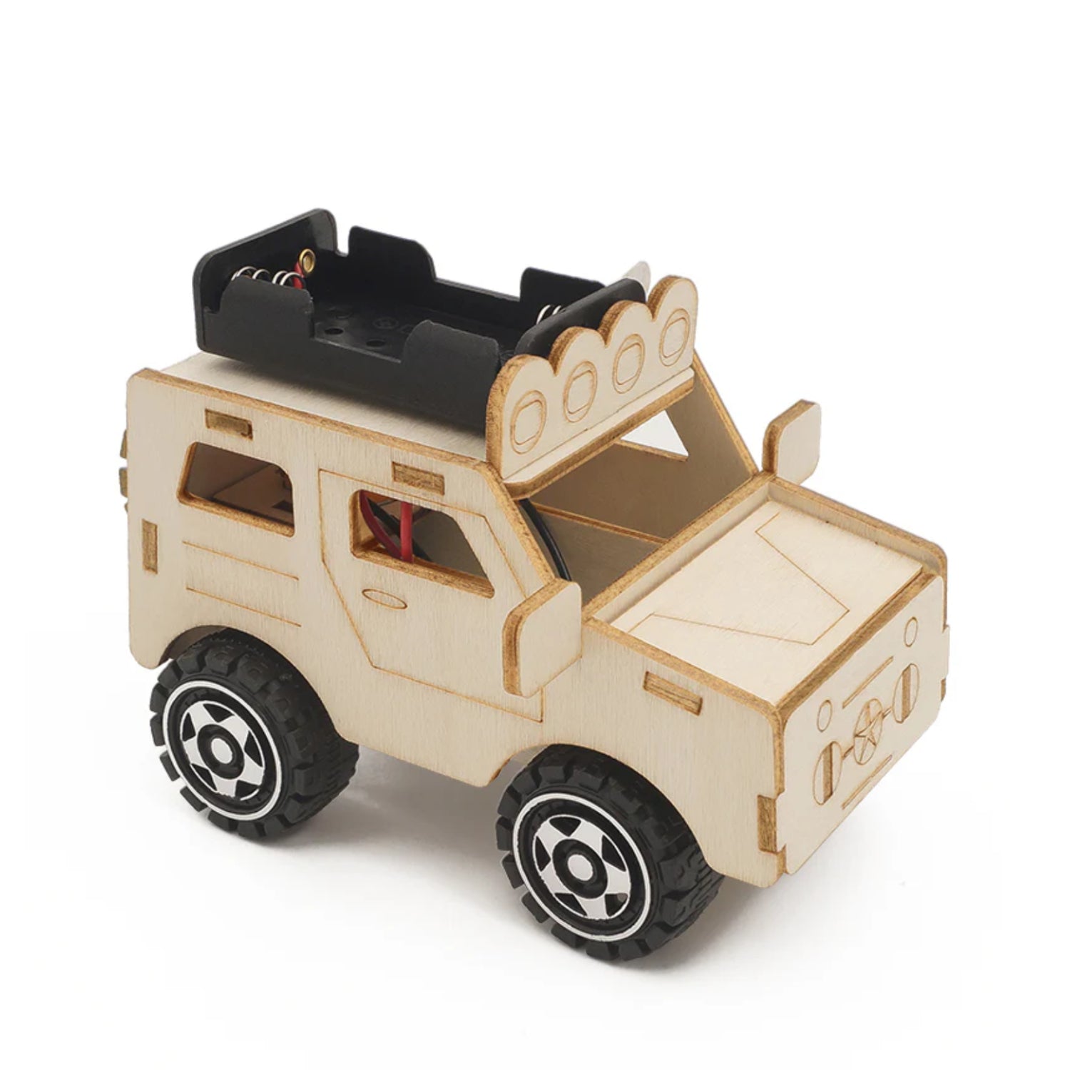 Wooden Small Car Kit 🚗🛠️ Slide 1