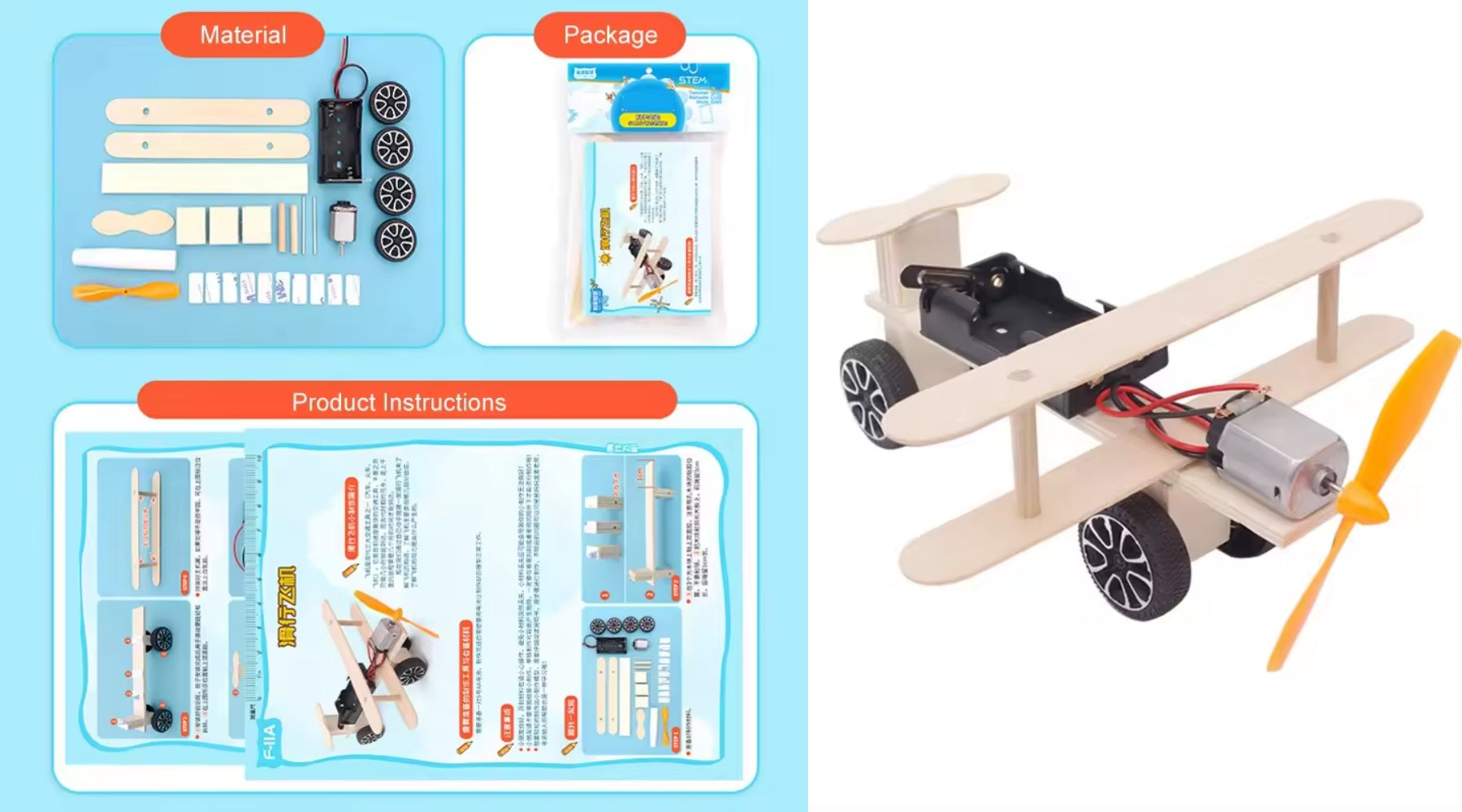 Glide Aircraft STEM Kit ✈️🚀