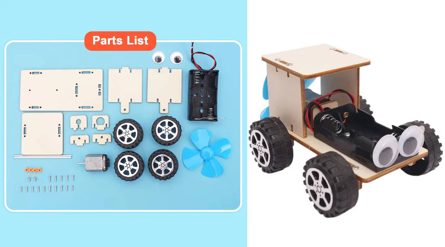 Wind Powered Car 🌬️🚗