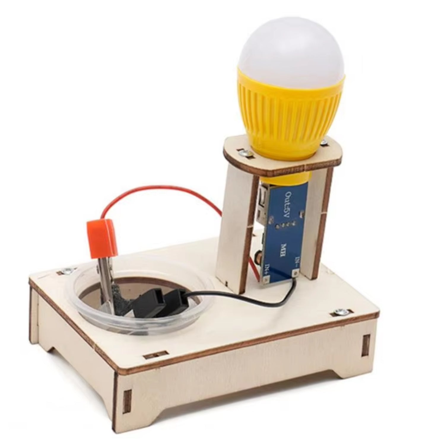 Salt Water Power Lamp🔬💡 Slide 1