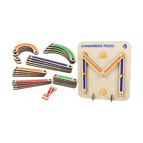 Alphabets Construction Puzzle Kit Slide 1