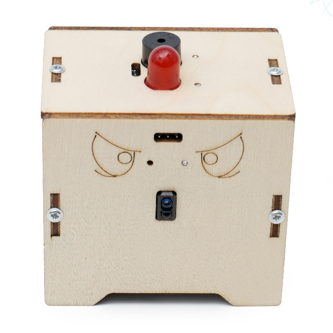 DIY Wooden Anti-Theft Alarm Kit 🚨🔧 Slide 1