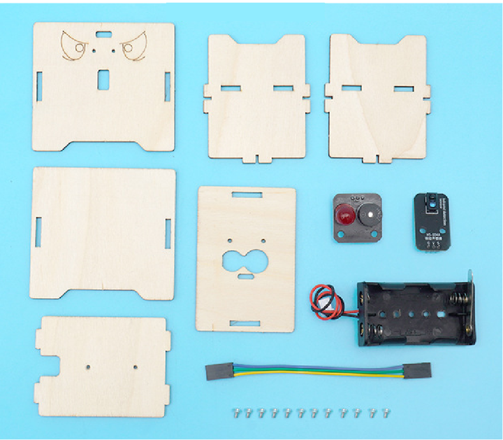 DIY Wooden Anti-Theft Alarm Kit 🚨🔧