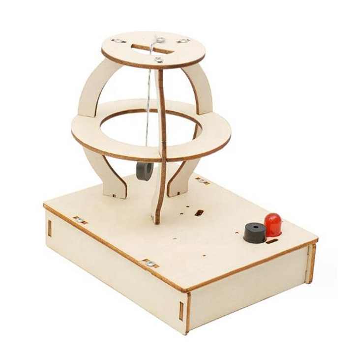 Wooden Earthquake Alarm STEM Kit Slide 1