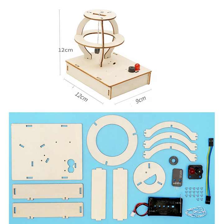 Wooden Earthquake Alarm STEM Kit